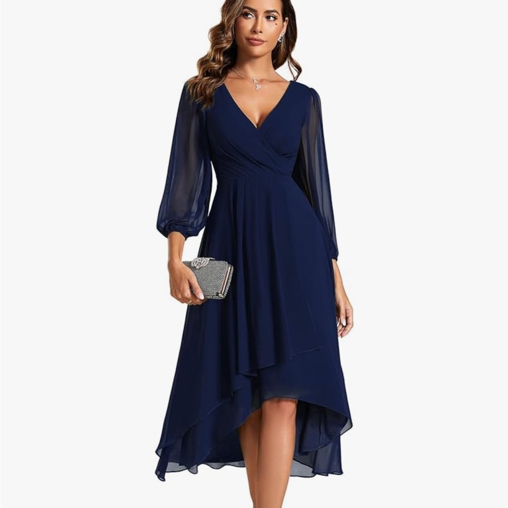 Ever Pretty Navy Dress